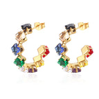 Seven-color rhinestone