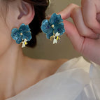 23# Silver Needle-Blue-Flower