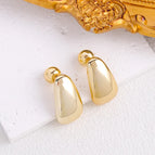Golden Drop-Shaped