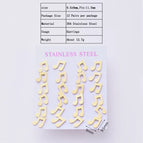 9.5x9mm / Notes / 12 Pairs/Package