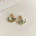 Semicircle National Style Pearl-Silver Needle