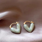 52# Ear Clip-Environmental Protection-Real Gold Plating-Blue