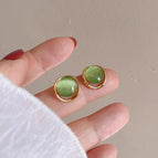 84-Green Bead Mosquito Repellent Coil Ear Clip