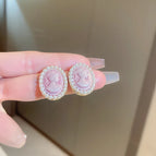 48# Silver Needle-Environmental Protection-Pink Pearl Portrait