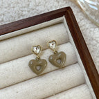 Ly3 coffee color full love heart