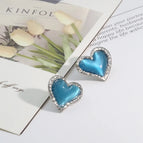 Silver / Blue Opal