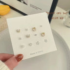 6-piece earring set