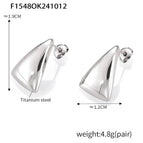 F1548-Steel Earrings Ke64633-K