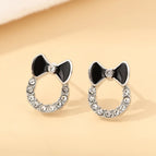 Silver Circle Bows
