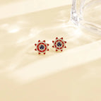 Windmill style earrings
