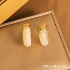 4# Melard Earrings (S925 Silver Stud) Pair