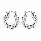 Steel Color / 24.9*26.4mm