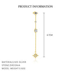 E4784-Yellow Gold/Single / 925 Silver