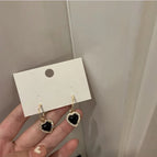Black Love Earrings