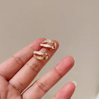 28# Silver Needle-Pink Environmental Protection (Real Gold Plating)