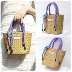 (Yellow Bag 16cm) Paired with [Purple] Hand Strap