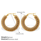 EH1274G Gold Earring