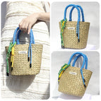(Original Color Bag 16cm) Paired with [blue] Wrist Strap