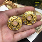 Bm87-1 Pink Ear Studs