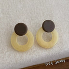 Beige Earrings