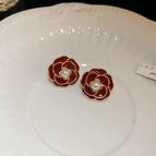 30# Silver Needle-Red-Flower