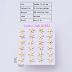 10x10mm / Windmill / 12 Pairs/Package