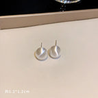 Silver Brushed 14#Earrings (GA0617)