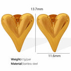Eh486 Gold Earrings