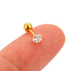 One Size / Gold / 4mm