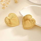 One Size / Gold / Heart