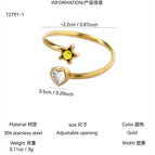 Yellow Diamond Ring