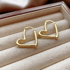 12# Ear Clip-Golden Heart