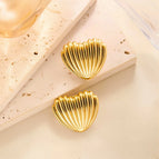 Ed016 Gold Stud Earrings
