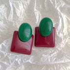 Purple Green/3.6*2.4cm