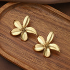 Gold / Glossy Flowers