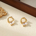 Gold-Pearl White Diamond