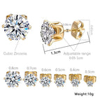 Gold / 6 Pairs Suit (3mm-8mm)