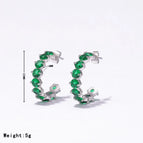 Platinum + Green Diamond