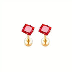 Red / 6mm Pair