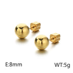 8mm Gold Ke110769-Z