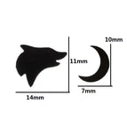 Dog Eating Moon Black