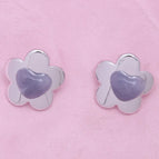Flower Lavender Love Silver