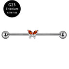 Red / 1.6*38*5 Titanium