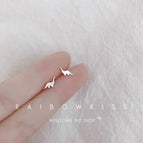 8 # Small Earrings-Mini Dinosaur