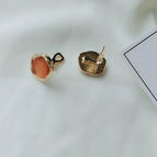 708 Coffee Color Triangle Clip