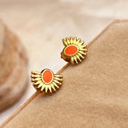 One Size / Golden Orange Oil / Shell Style