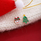 E6673/Red Hat Snowman Christmas Tree