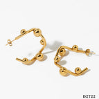 Gold  Earrings