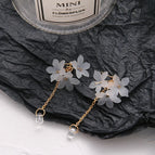 Zl1895-5 Three Petals Water Drops / Alloy