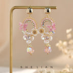 A18631-Pink (14k Gold Plated)